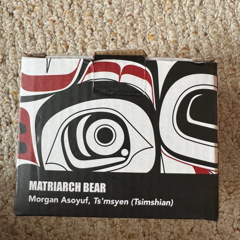 Native Northwest Matriarch Bear Ceramic Measuring Cups